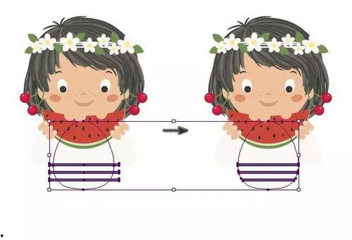 吃瓜少女绘画教程  第1张